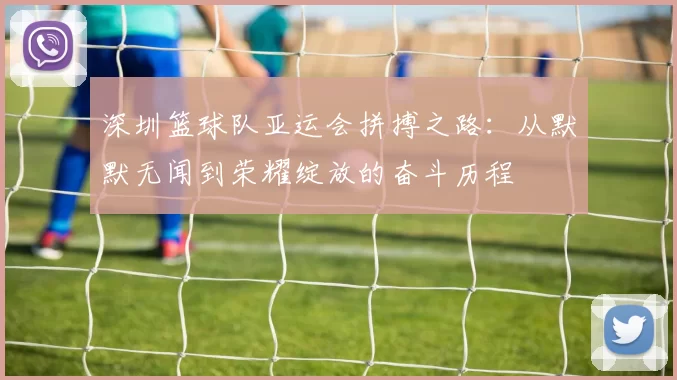 深圳篮球队亚运会拼搏之路：从默默无闻到荣耀绽放的奋斗历程